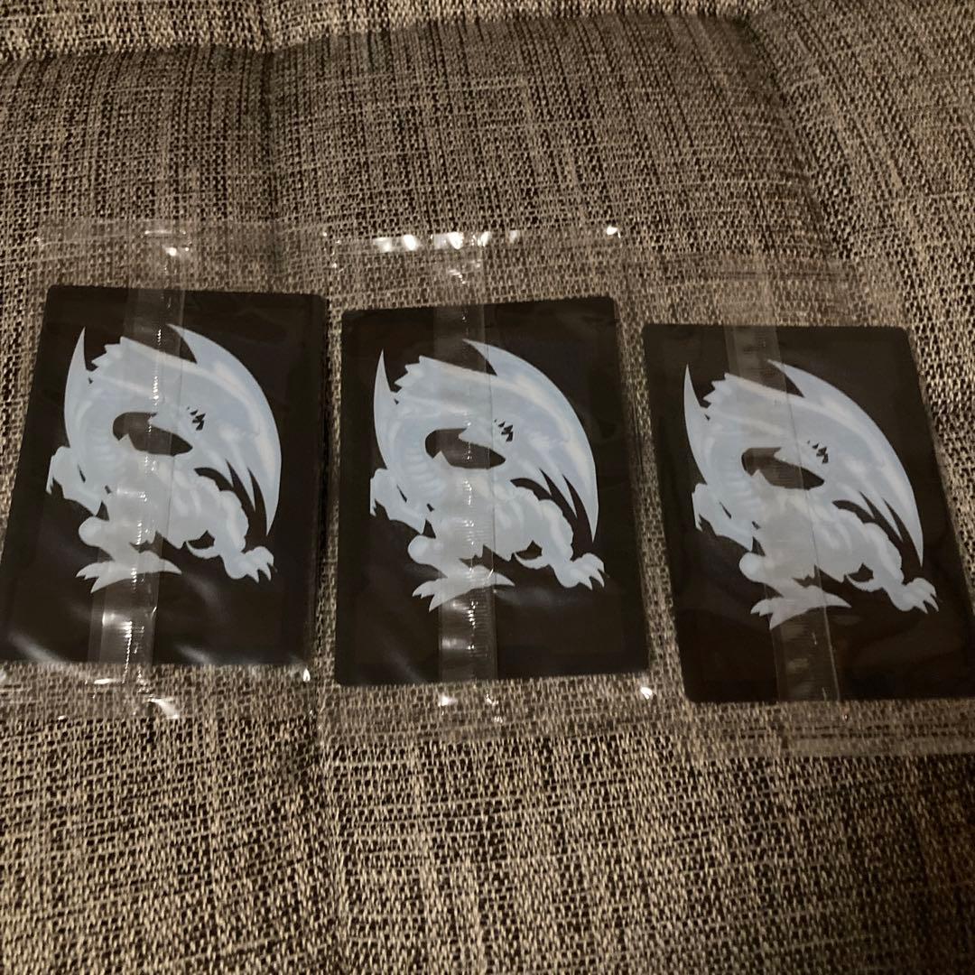 (未開封)青眼の白龍【プレミアムゴールド】{LGB1-JPS02}3枚セット