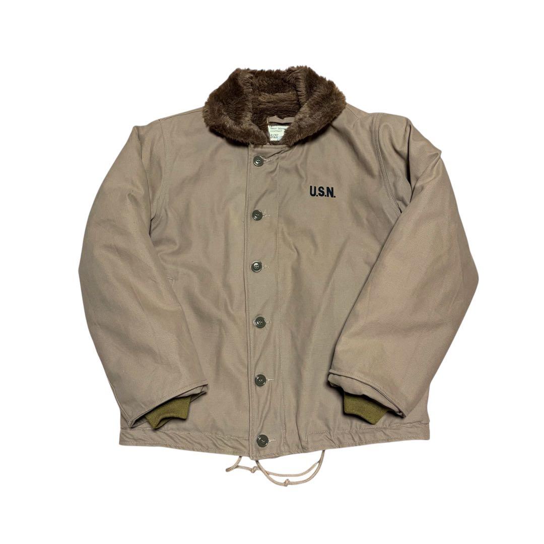 YMCLKY N-1 デッキジャケット　U.S.N 36 米軍　海軍