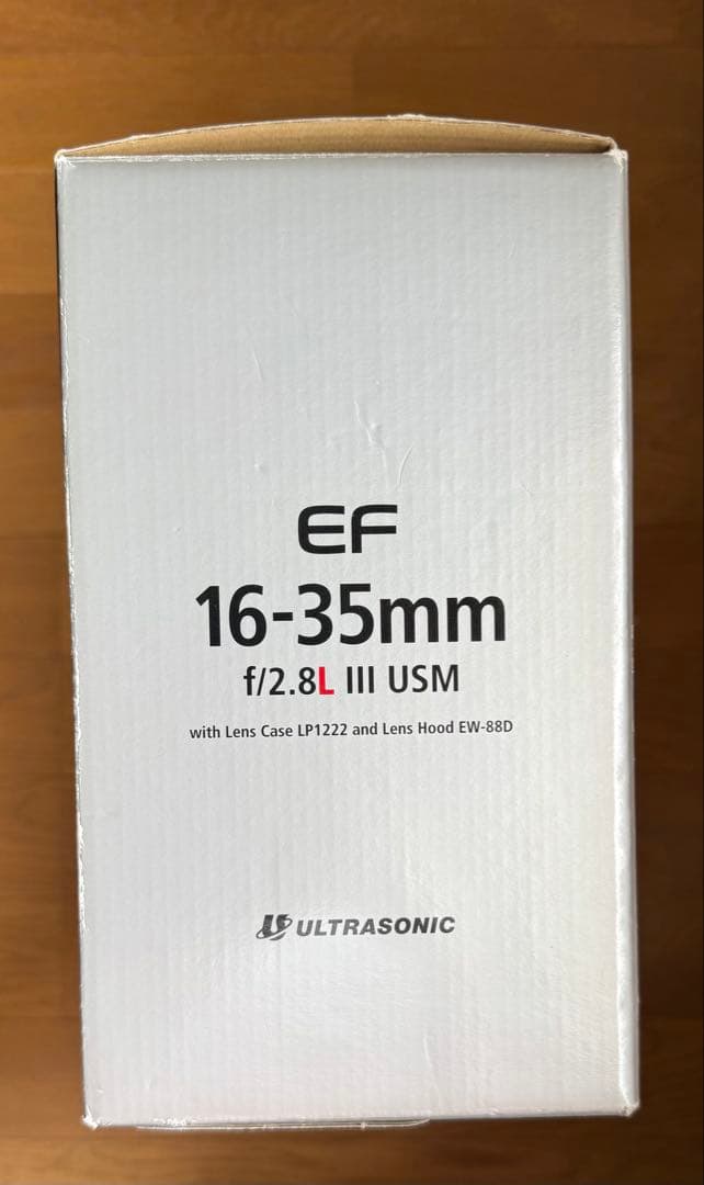 Canon EF16-35mm F2.8L III USM 超広角レンズ