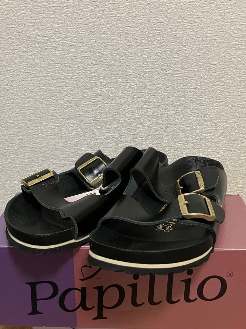 mastermind JAPAN ×Papillioブラックサンダル