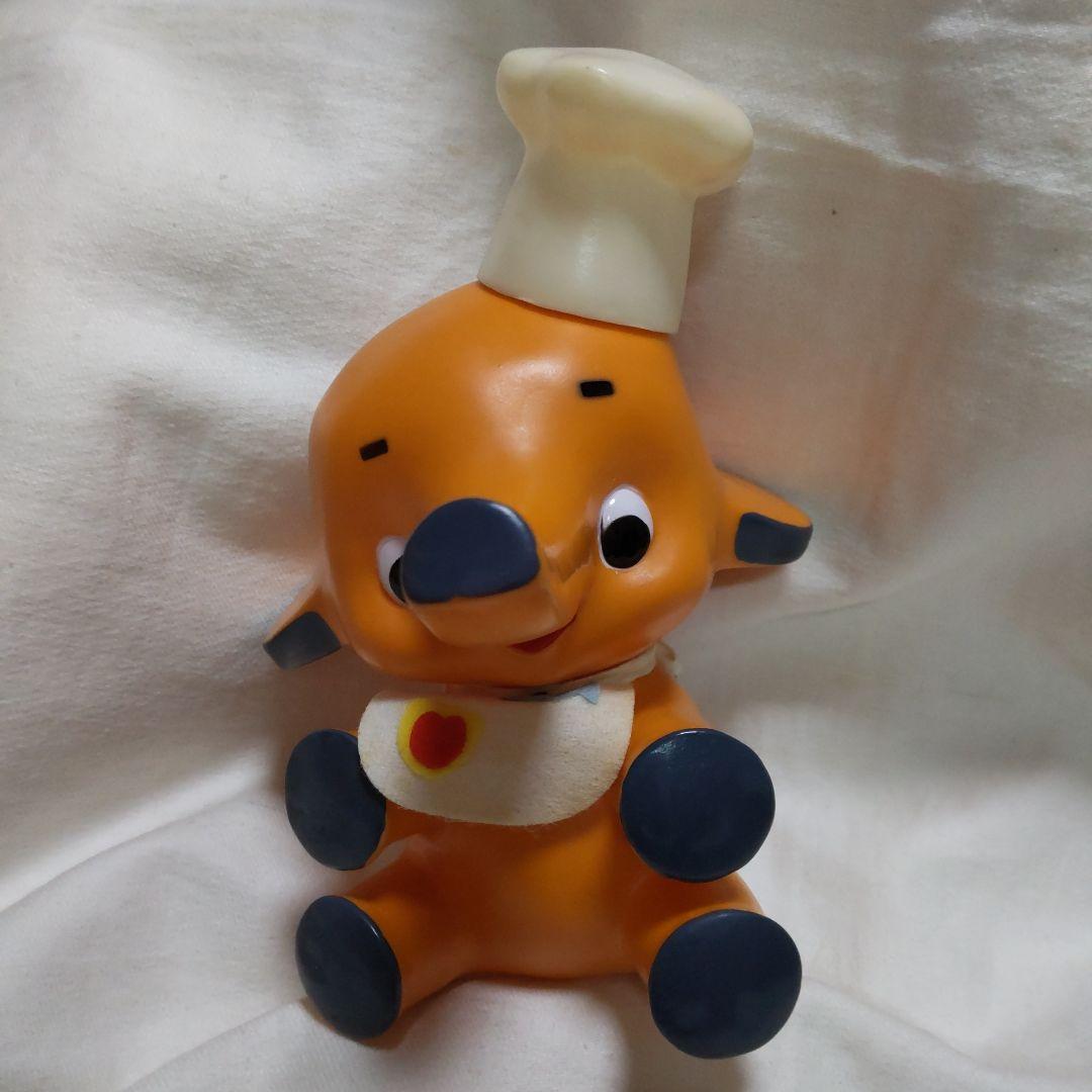 貝*柱様 昭和レトロ　佐藤製薬　サトちゃん　ビンテージ　ソフビ　コックさん　M.