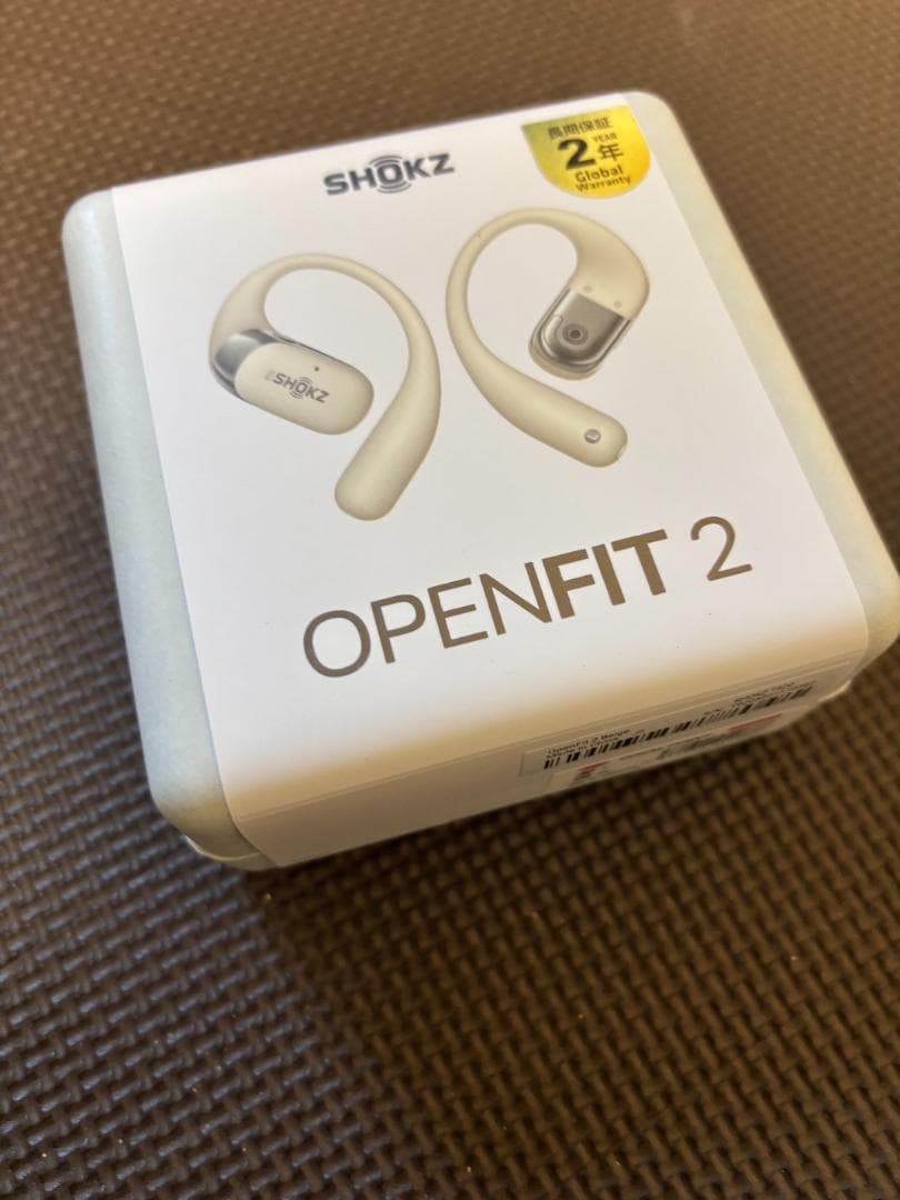 SHOKZ OPENFIT 2 ワイヤレスイヤホン ベージュ【新品未開封】