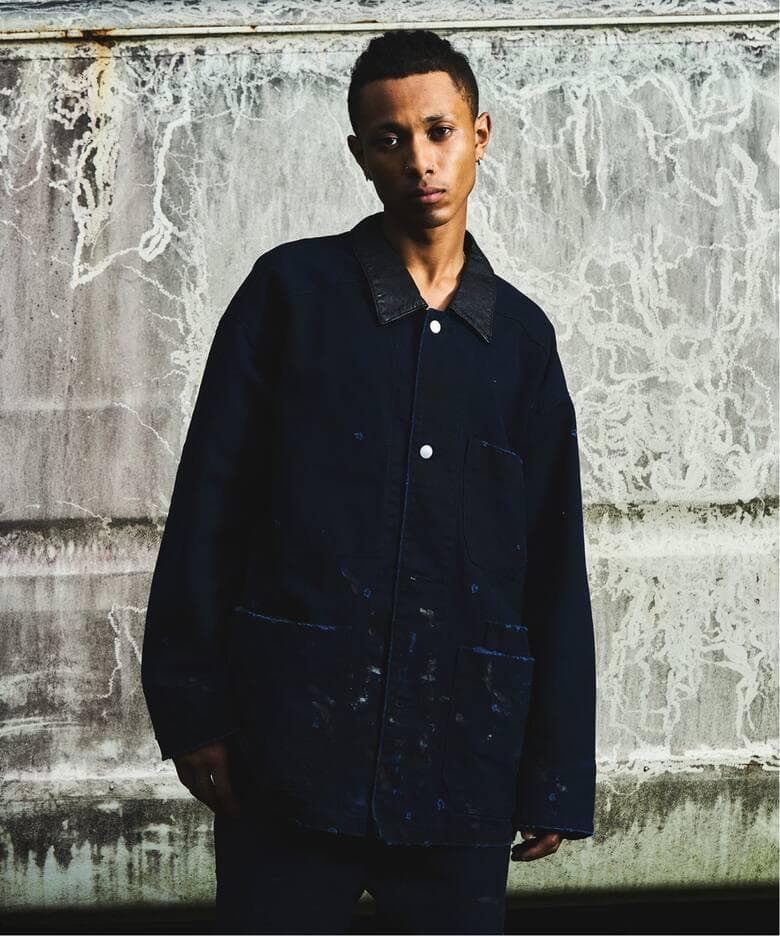 25AW アンセルム WISM 別注 DUCK COVERALL JACKET