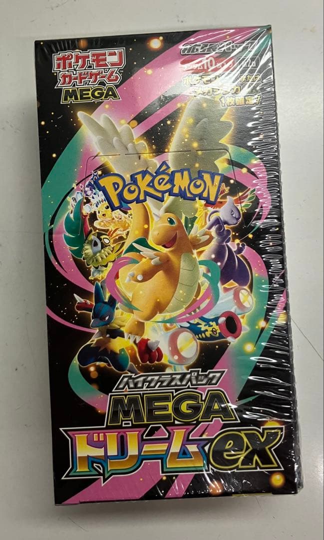 ポケモンカードゲーム MEGA ドリームex boxシュリンク付き