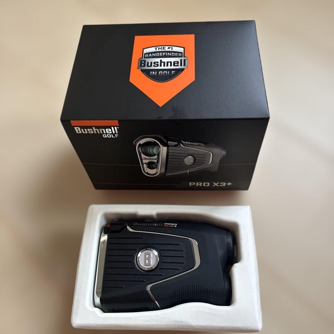Bushnell Pro X3+ ゴルフ用距離計 箱付き