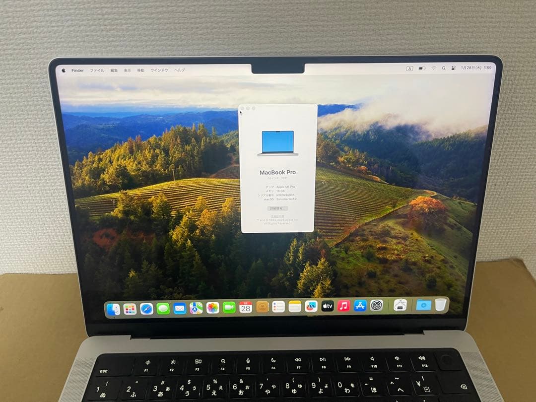MacBook本体 Apple MacBook Pro 14 M1 Pro/16GB/512GB