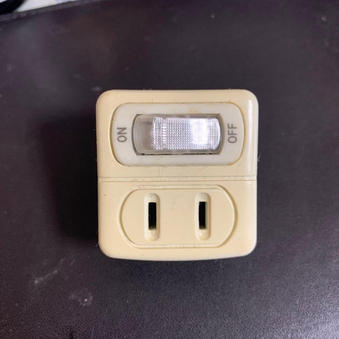 FLD-202A 電源タップ ON/OFFスイッチ付き