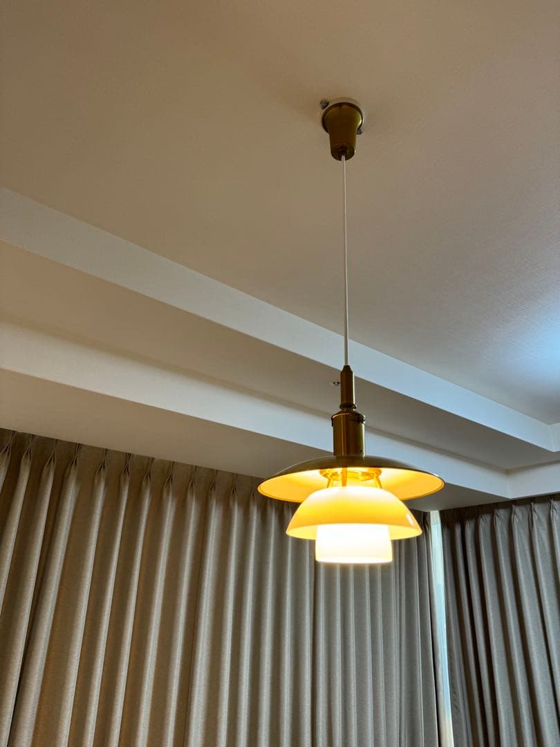 限定品　ルイスポールセン PH3 /3 真鍮/乳白ガラス　美品