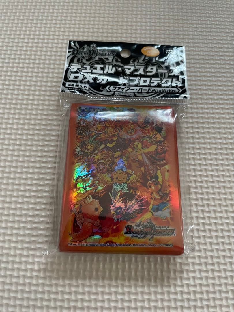 【新品、未開封】 デュエマ 公式 スリーブ ファイアーバードがいっぱいVer.