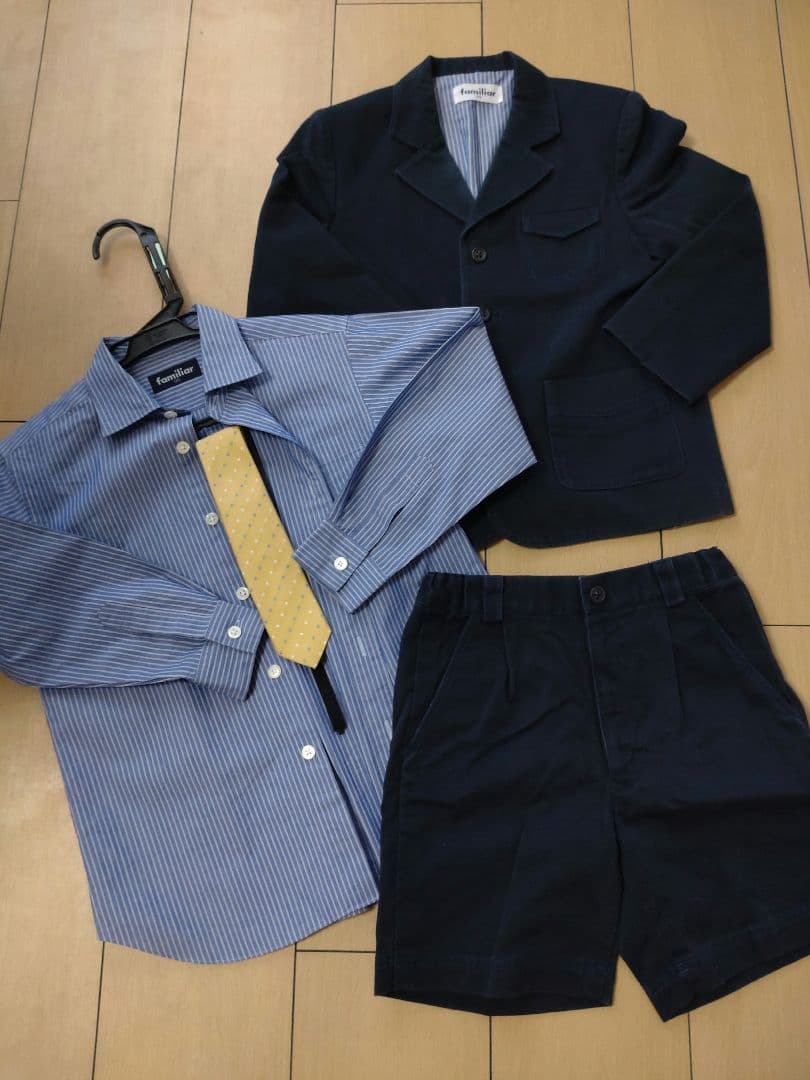familiar 男の子フォーマルスーツセット