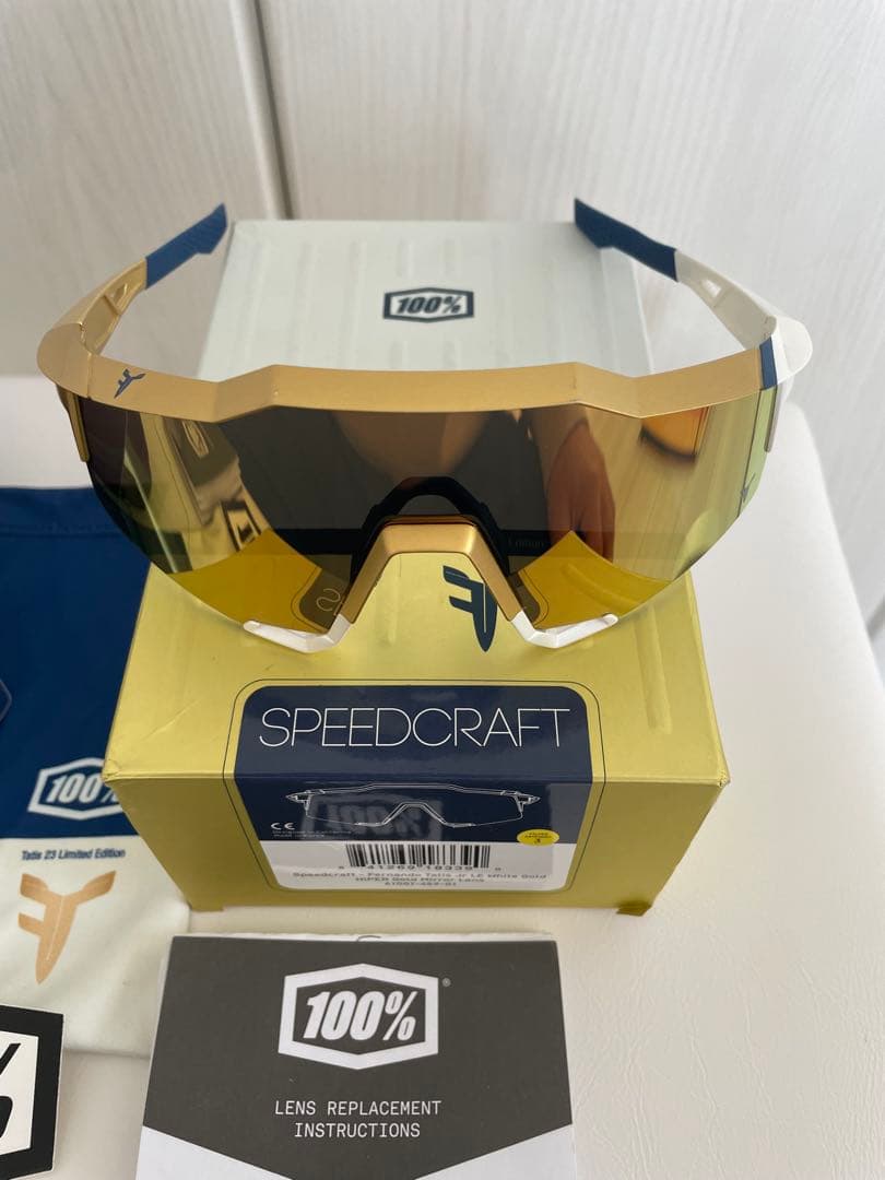 タティスJr. 100% ワンハンドレッド speed craft サングラス