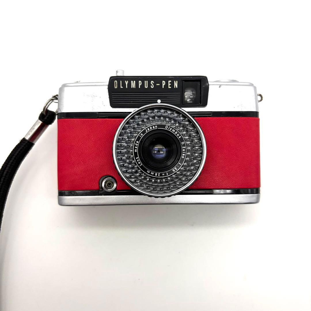 【整備済・完動品】 OLYMPUS PEN EE-3 赤