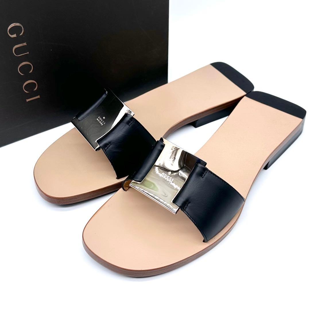 未使用✨GUCCI グッチ コンフォートサンダル レディース 36C 23cm位