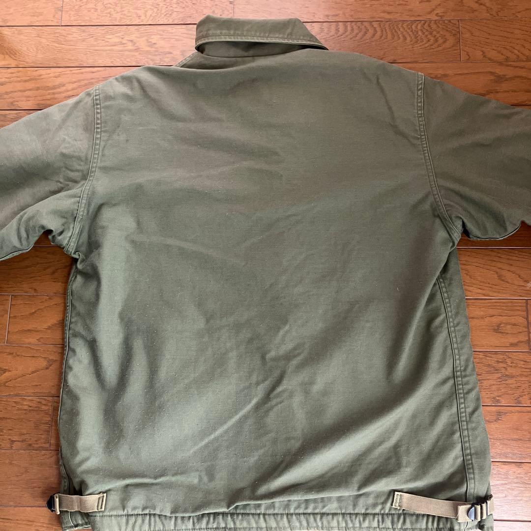 1989年　U.S. Navy A2デッキジャケット size42-44
