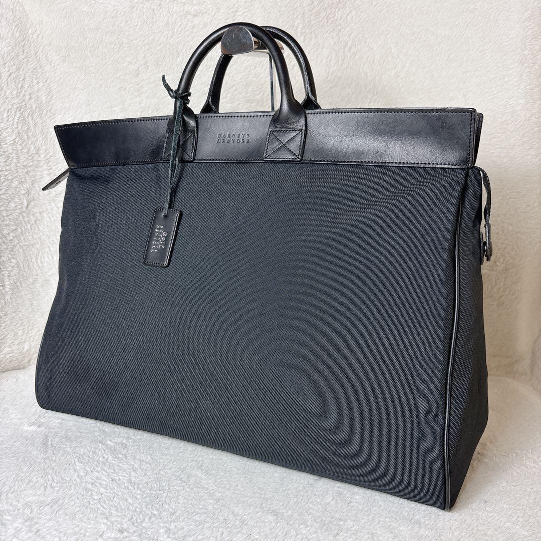 BARNEYSNEWYORK Golf ボストンバッグ 鍵付き トートバッグ 黒