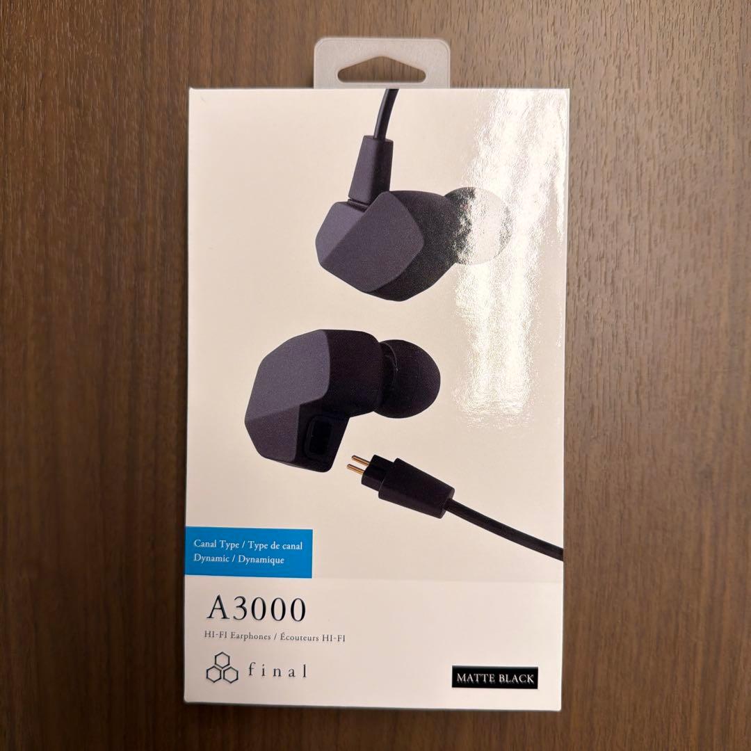 final A3000 マットブラック 未開封品
