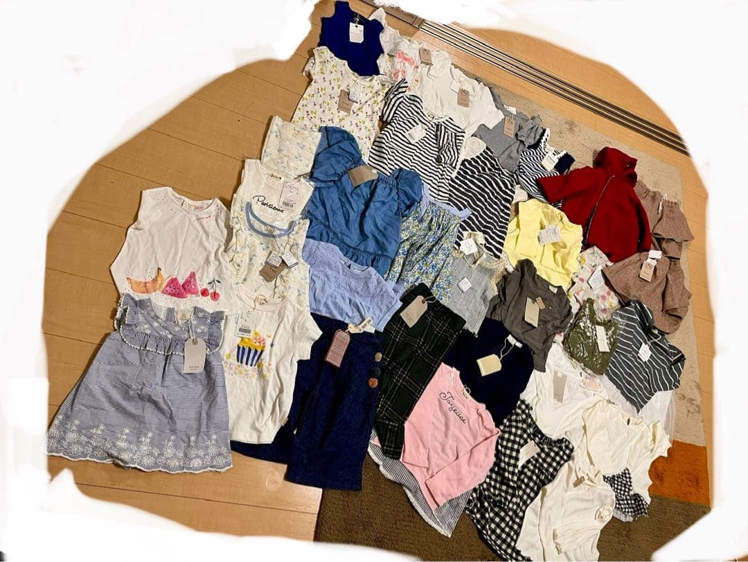 冬服　夏服　新品　女の子　まとめ売り　計34点　総額60,000円相当
