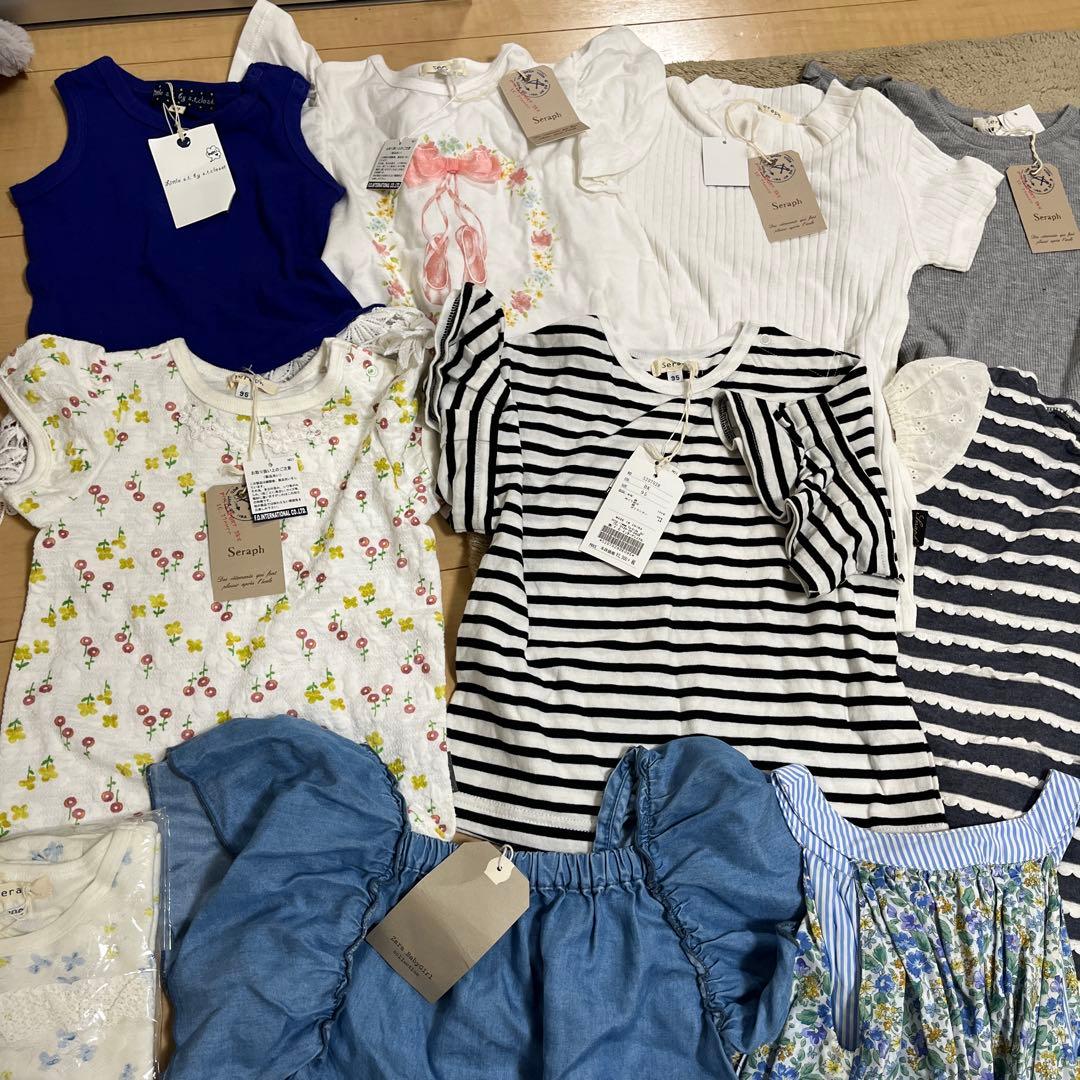 冬服　夏服　新品　女の子　まとめ売り　計34点　総額60,000円相当