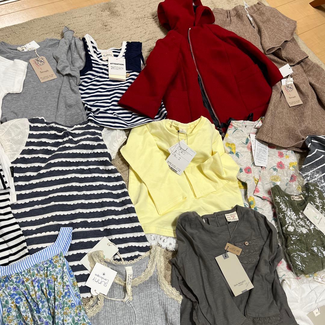 冬服　夏服　新品　女の子　まとめ売り　計34点　総額60,000円相当