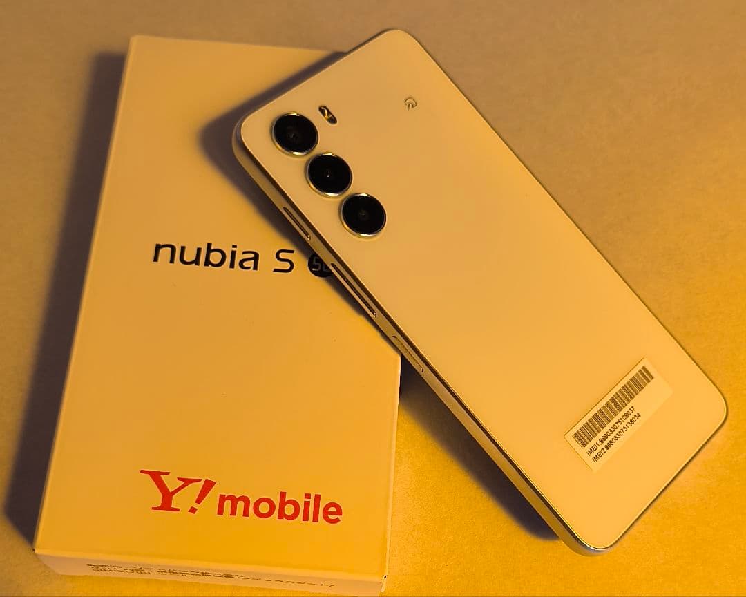 nubia S 5G A4032T ホワイト
