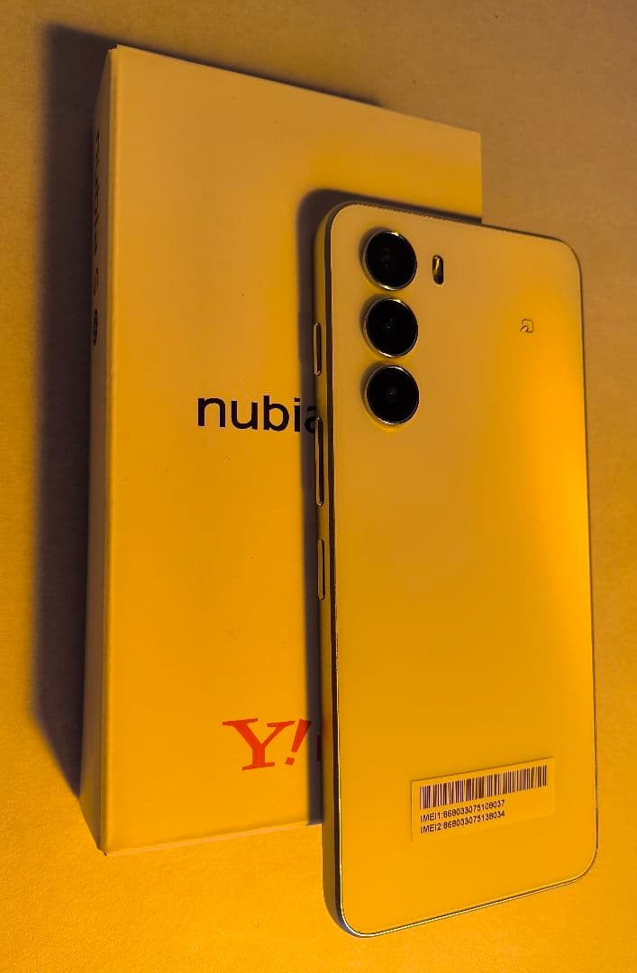 nubia S 5G A4032T ホワイト