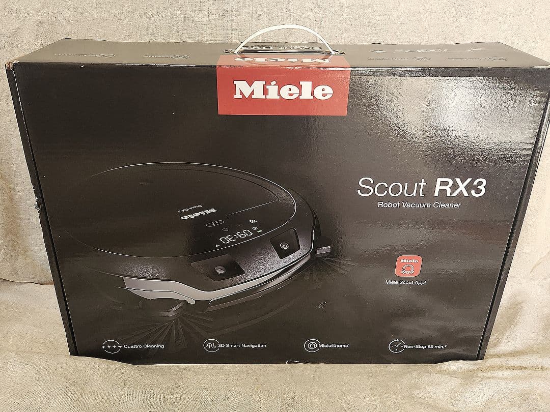 新品未使用 ロボット掃除機 Miele（ミーレ）Scout RX3