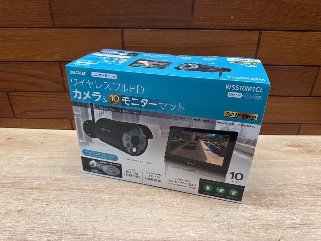 DXカメラ 防犯カメラ WSS10M1CL カメラ&モニター&