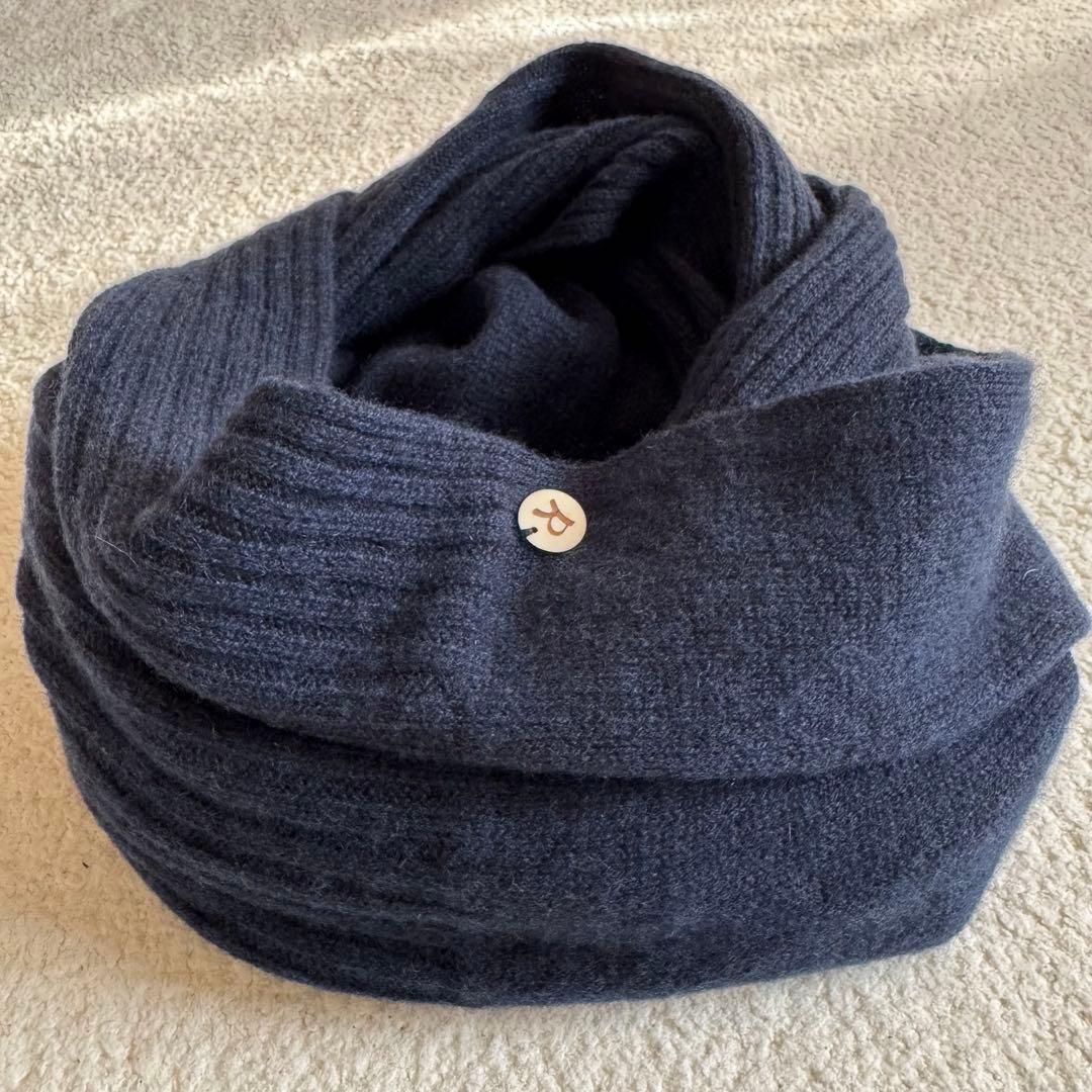 新品未使用 45R 45rpm カシミヤ スヌード