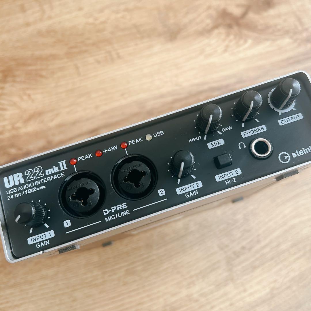 UR22 mk II USBオーディオインターフェイス steinberg