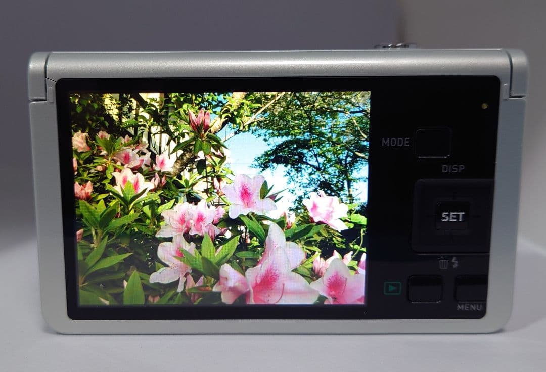 CASIO EXILIM ZR60 ホワイト チルトLCD 自撮り対応