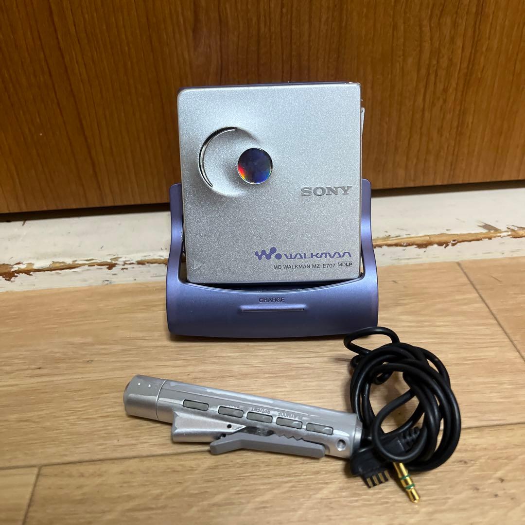 SONY MDウォークマン ポータブルMDプレーヤー MZ-E707