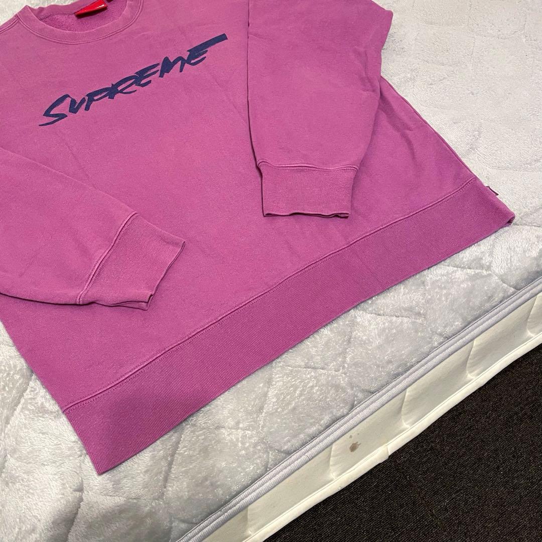t*o様 Supreme Futura Logo Crewneck