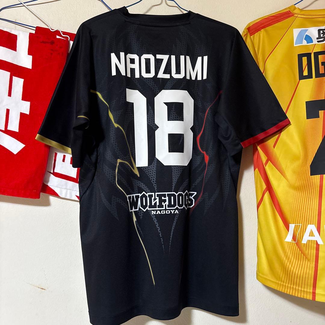 ウルフドッグス名古屋　上林直澄選手　レプリカユニフォーム24-25