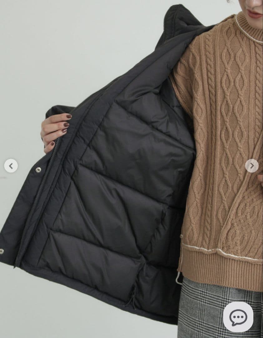 ◆427◆サマンサモスモス◆KELTY◆インサレーションミドルコート◆ブラック◆