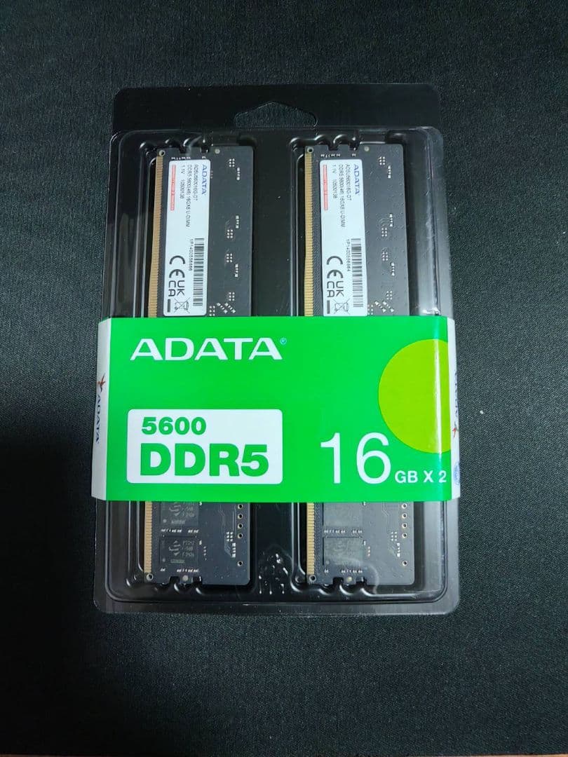 メモリー ADATA DDR5 5600 32GB 16x2