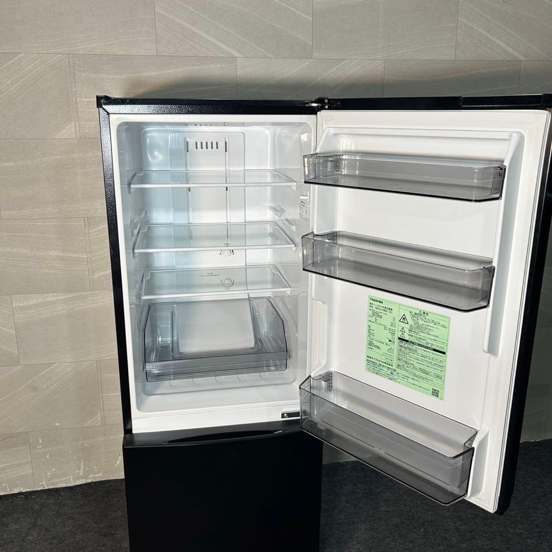 TOSHIBA 冷蔵庫 153L 2023年 高年式 家電 単身用 d3264