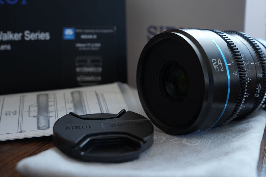 <新品同様>SIRUI night walker 24mm t1.2 eマウント