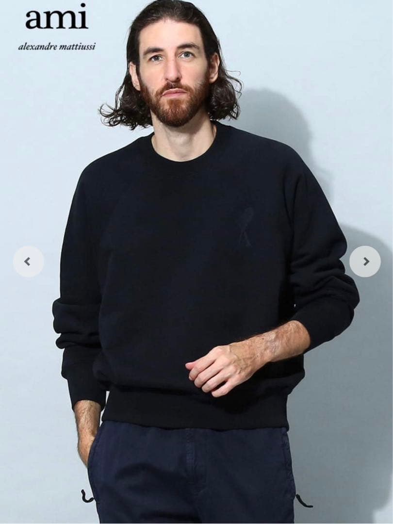 AMI paris ビッグロゴ スウェット M アミパリス