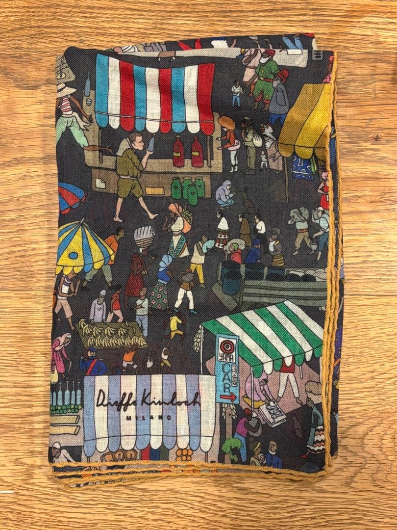 【松村】Dieffe Kinloch ウールスカーフ 新品未使用