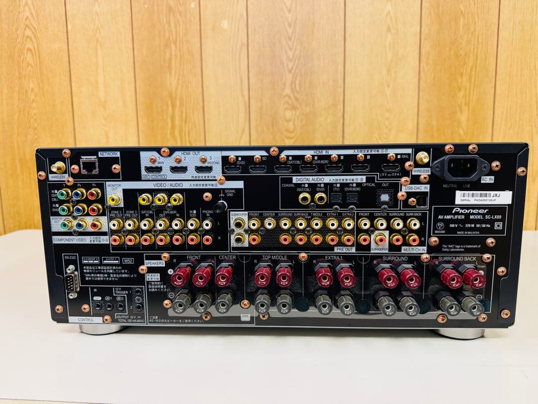 pioneer SC-LX89 パイオニア AVアンプ