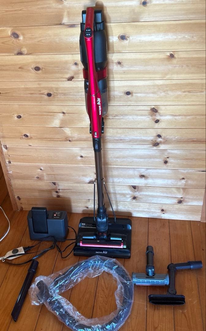 SHARP EC-SR3SX スティッククリーナー レッド