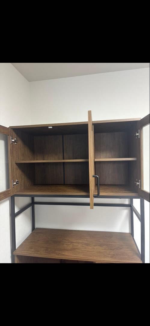 ヴィンテージ食器棚　ニトリ