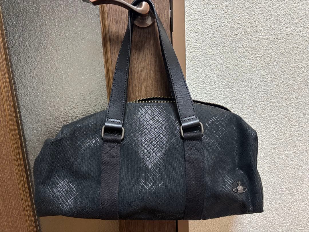 ヴィヴィアン ウエストウッドマン オープンロゴ ミニボストン