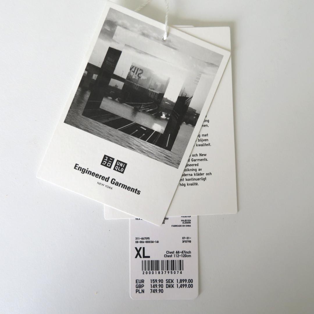 UNIQLO EngineeredGarments モッズコートダークグレーXL