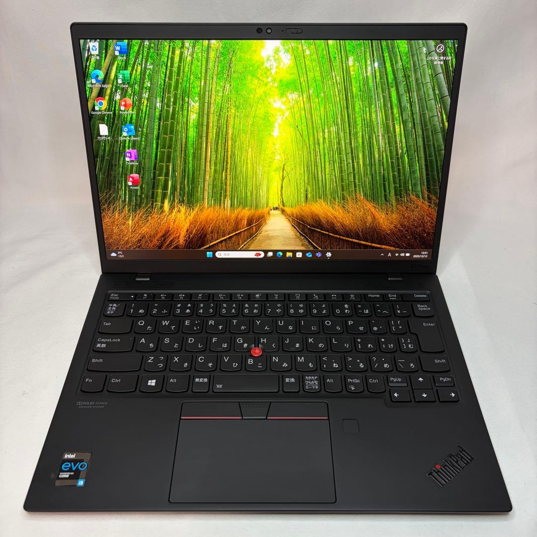 準美品 X1 Nano Gen1 11世代 i5 8GB 13型 2K オフィス