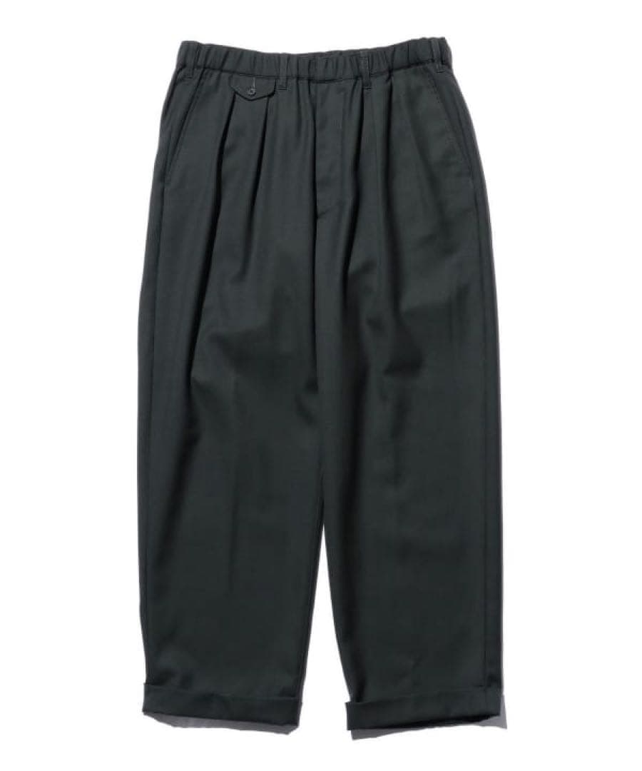 BEAMS PLUS 2 Pleats Trousers Wool 2プリーツ