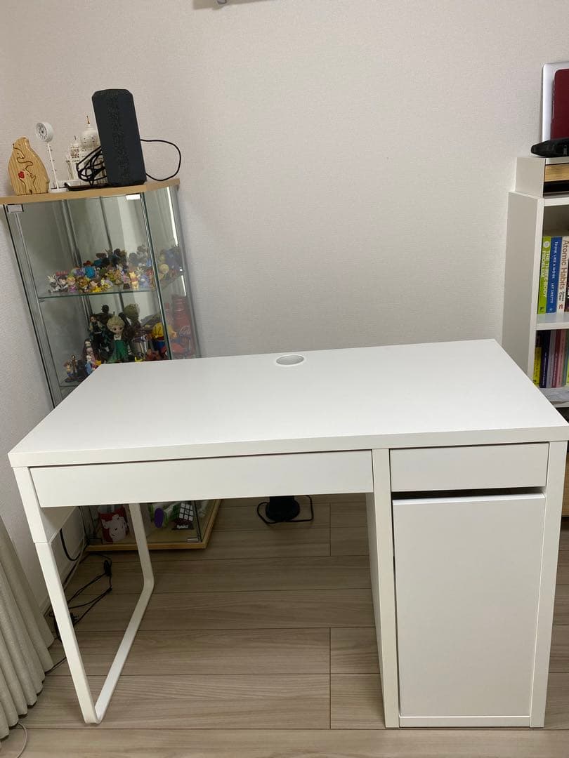 IKEA MICKE パソコンデスク ホワイト【解体発送・組立マニュアル付】