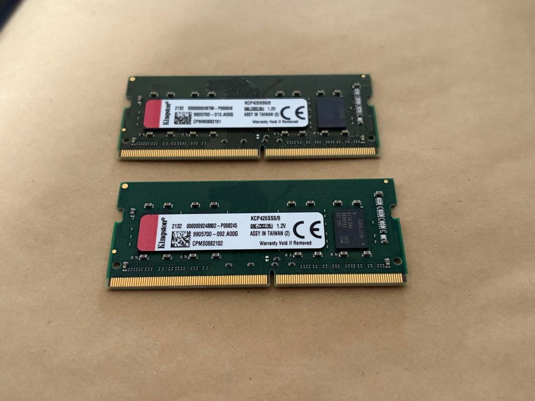 m*o様 DDR4 メモリ KCP426SS8/8