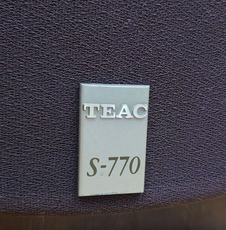 ■■【定価︰￥60,000・1993年】TEAC S-770 スピーカー