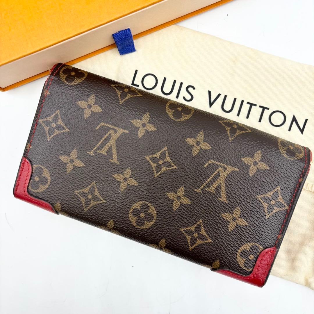 【美品】ルイヴィトン モノグラム レティーロ ポルトフォイユ サラ 長財布